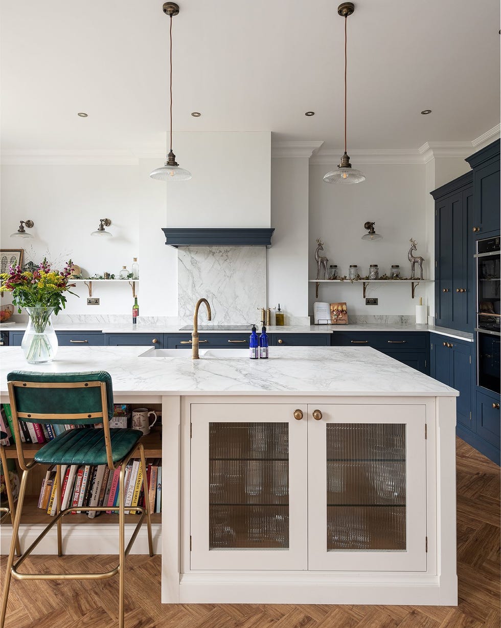 Kitchen island ideas a kitchen with a marble counter top