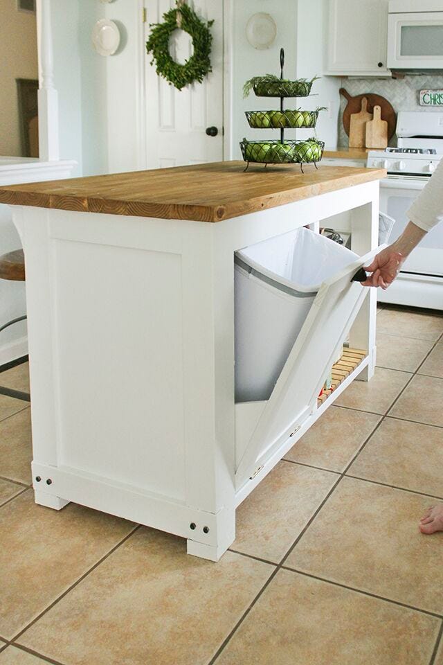 15 DIY Kitchen Islands - Unique Kitchen Island Ideas and Decor