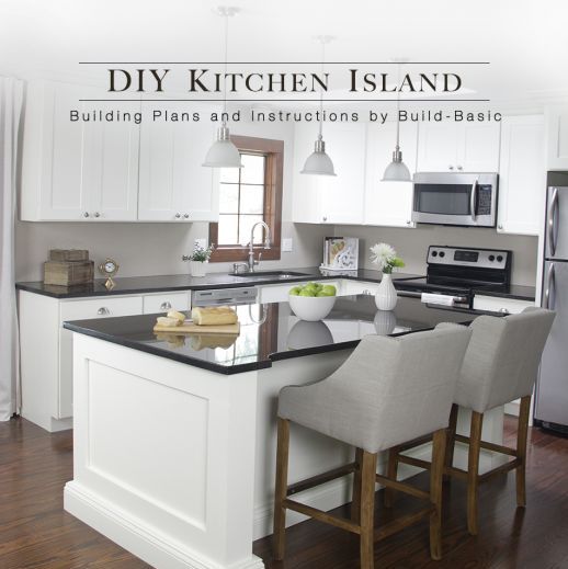 kitchen islands stock cabinet