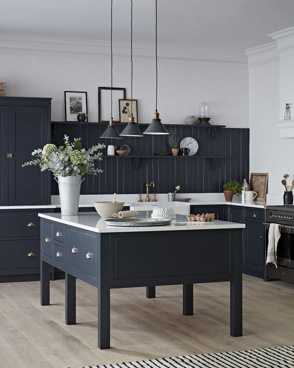 Navy kitchen island navy kitchen island