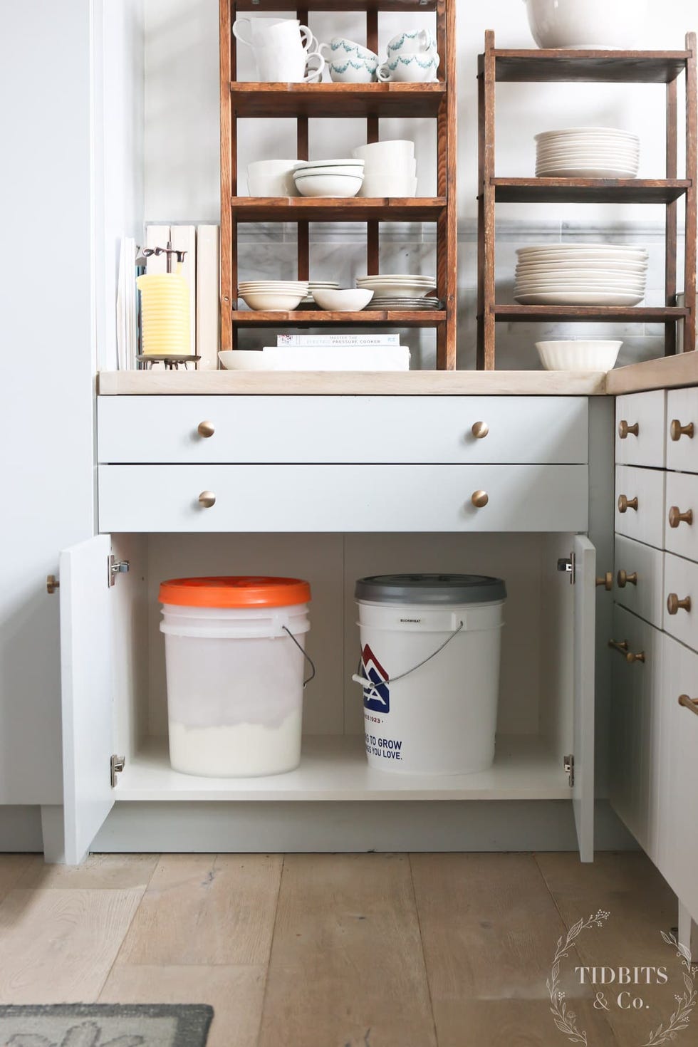 kitchen shelf