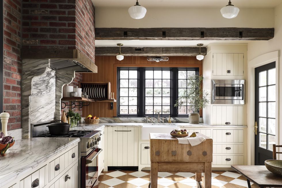 24 Beige Kitchen Cabinets That Make a Change From White
