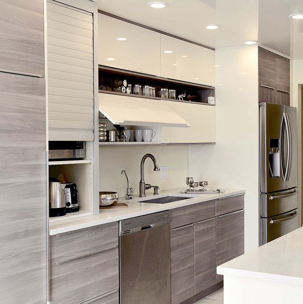 ikea cabinets in a custom designed kitchen