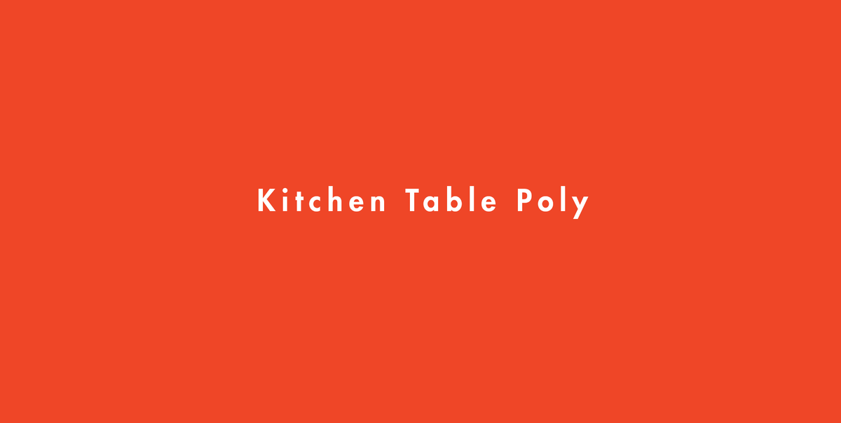 kitchen table poly kimchi