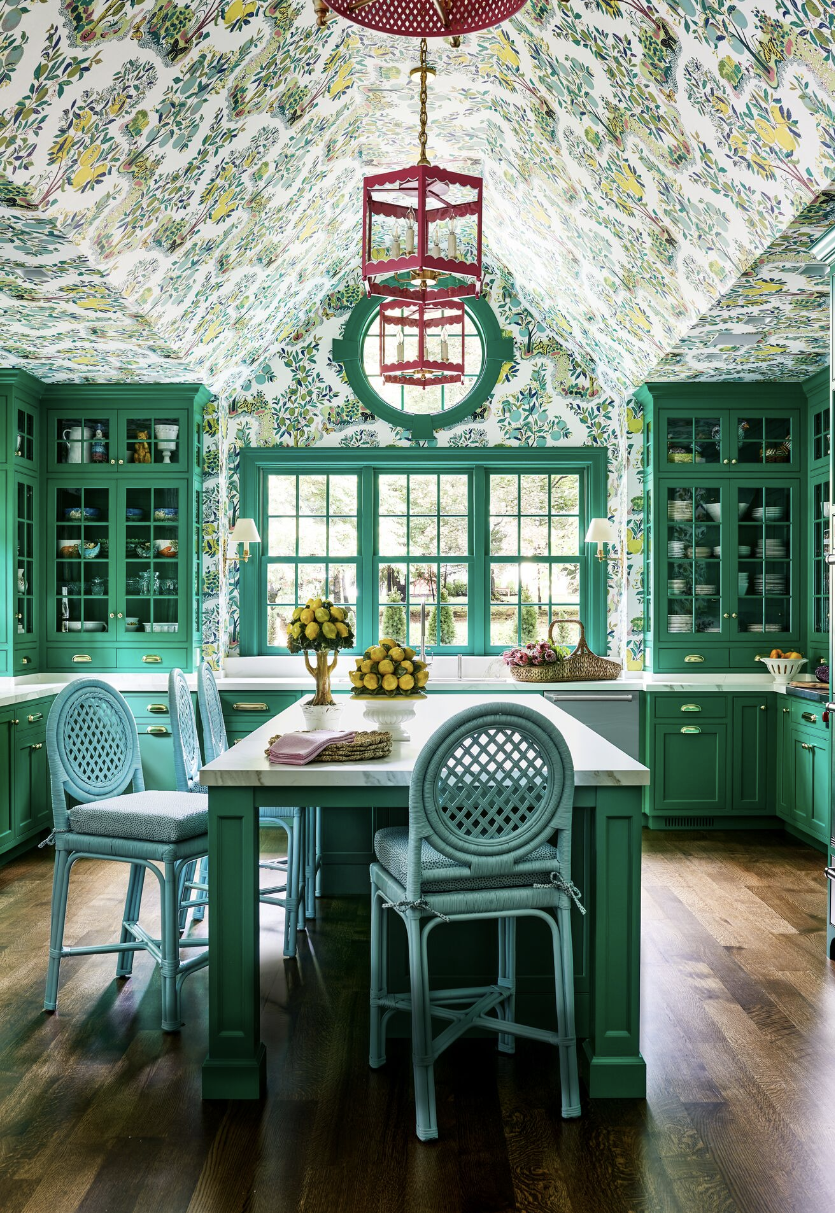 Our 2024 Trend Predictions House Beautiful   Kitchen Trends 2024 Green 654174d9381da 