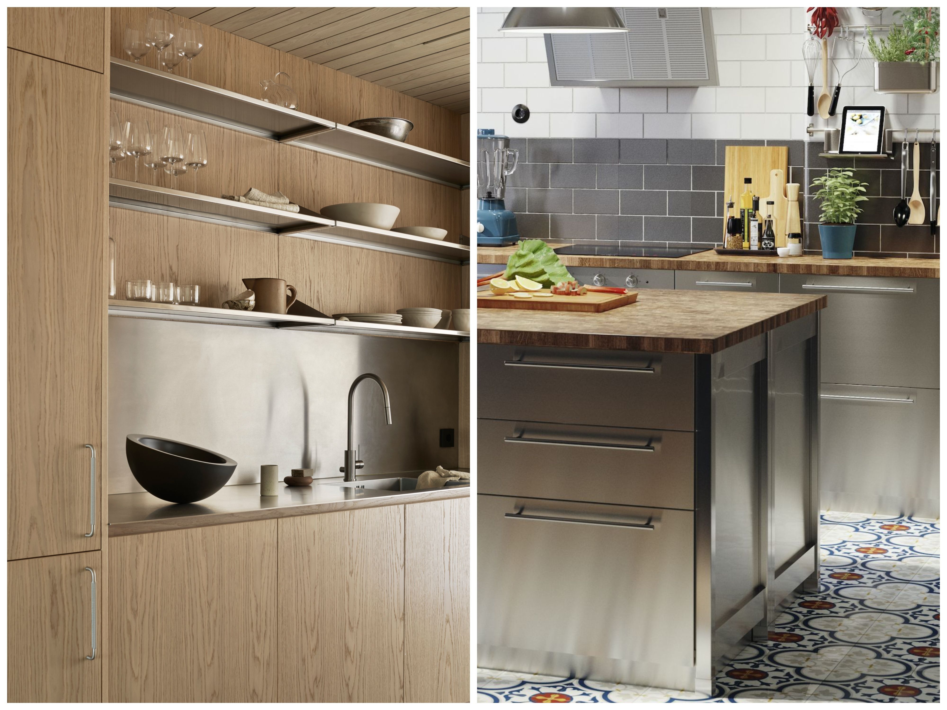 12 Big Kitchen Trends For 2024   Kitchen Trends 2024 Stainless Steel Kitchen 65940be596490 