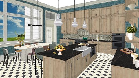 house beautiful virtual kitchen