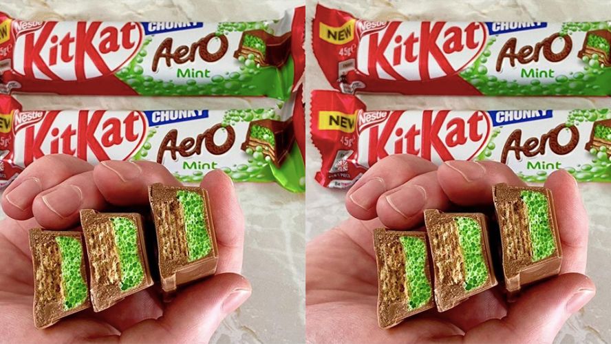 Kitkat Chunky And Mint Aero Chocolate Bars Are On Sale In The Uk