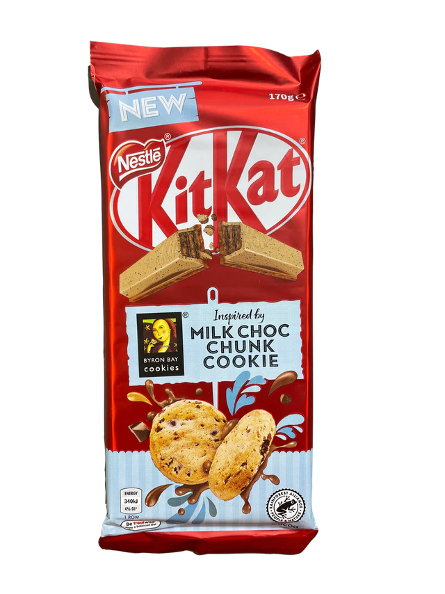 KitKat Now Comes In A Milk Chocolate Chunk Cookie Flavour