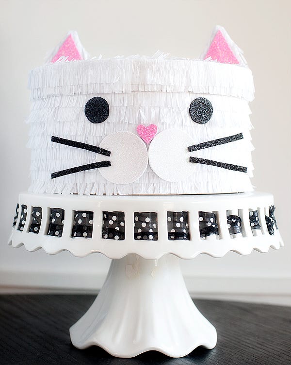cat shaped valentines day treat box
