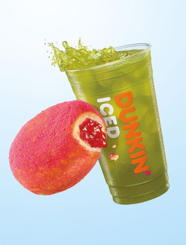 dunkin watermelon donut refresher