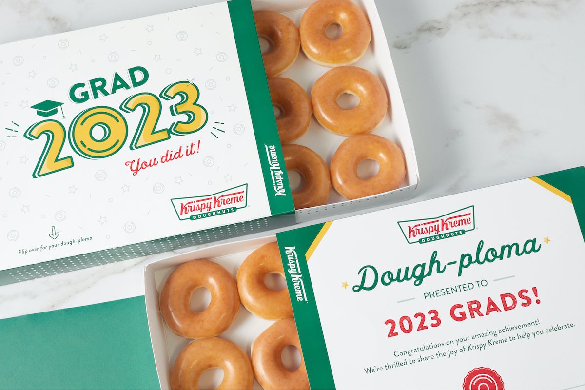 Krispy Kreme Giving Away A Free Dozen Donuts To This Year's Graduates