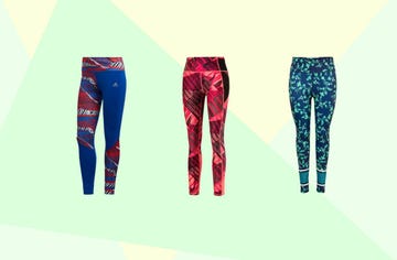 Kleurrijke sportleggings lente