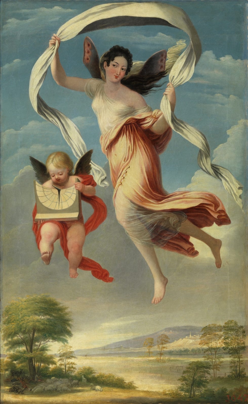 Maratón de Madrid: Baile a orillas del Manzanares (Goya, 1776-1777)