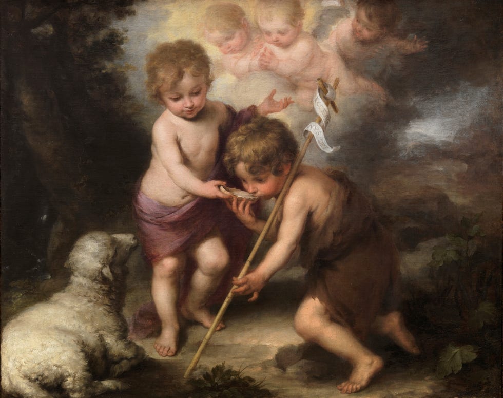 Maratón de Madrid: Los niños de la concha (Murillo, 1670)
