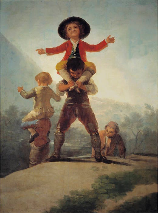 Las gigantillas (Goya, 1791-1792)