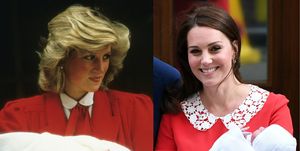 Princess Diana and Kate Middleton