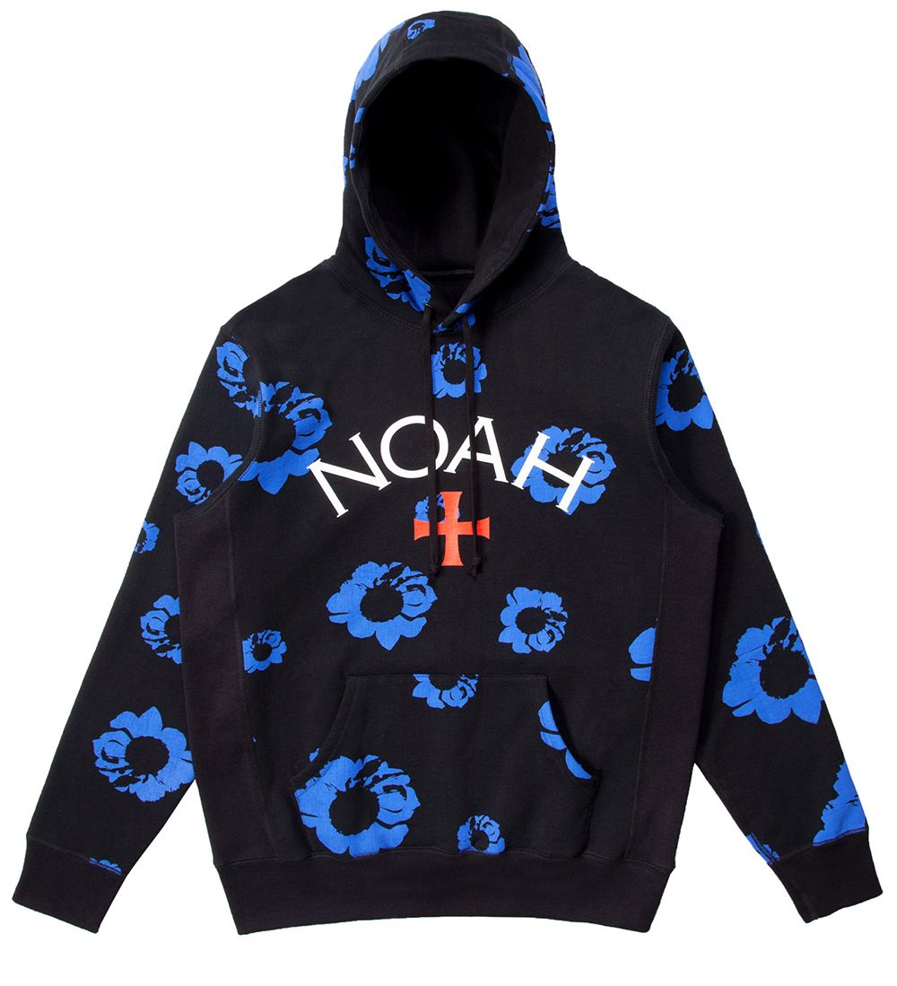 NOAH the cure hoodie flower M ノア パーカー 花柄 - パーカー