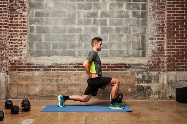 a man doing bodyweight strength training