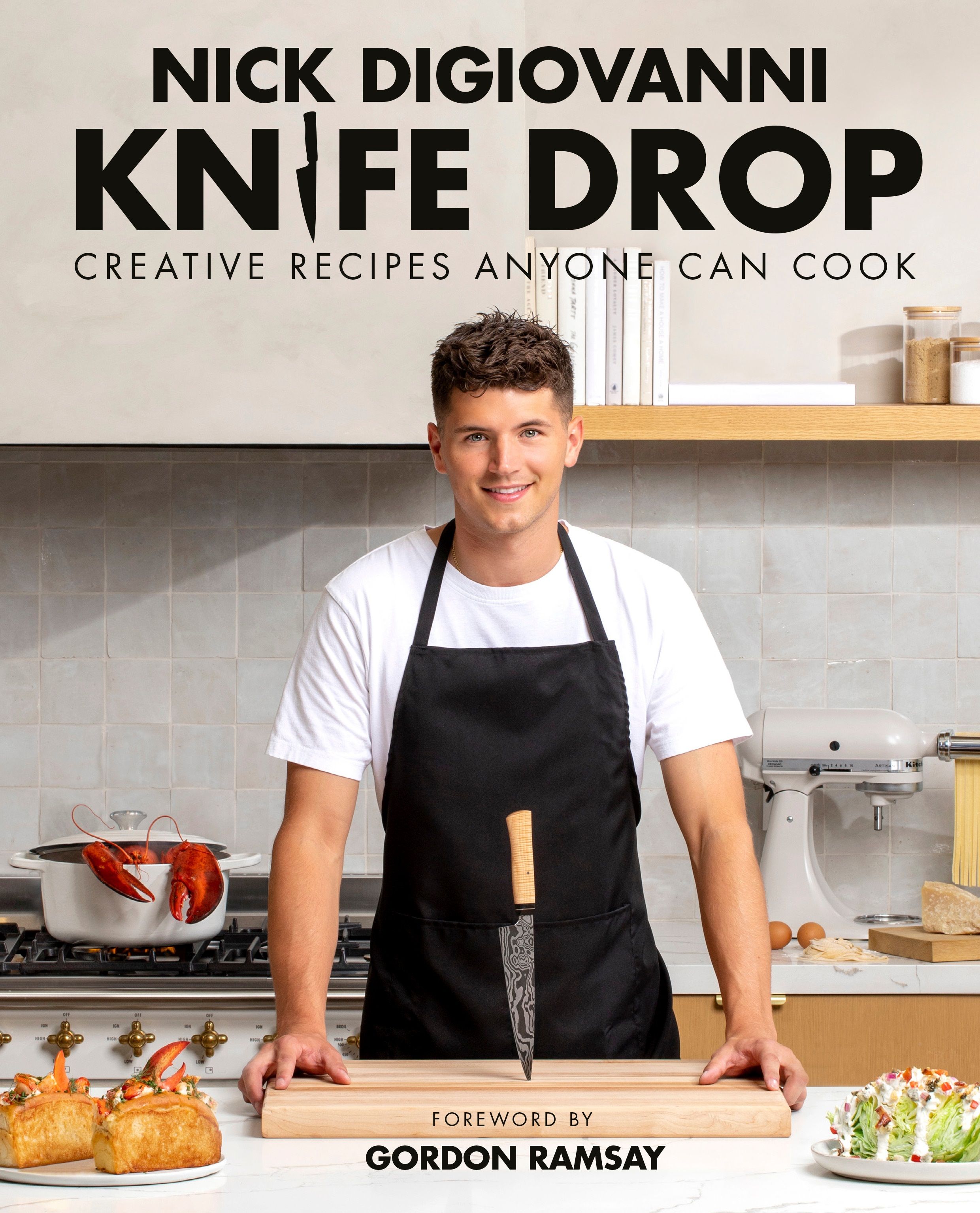 Social Media Star Nick DiGiovanni Releases First Cookbook 'Knife Drop
