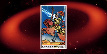 knight of wands tarot card