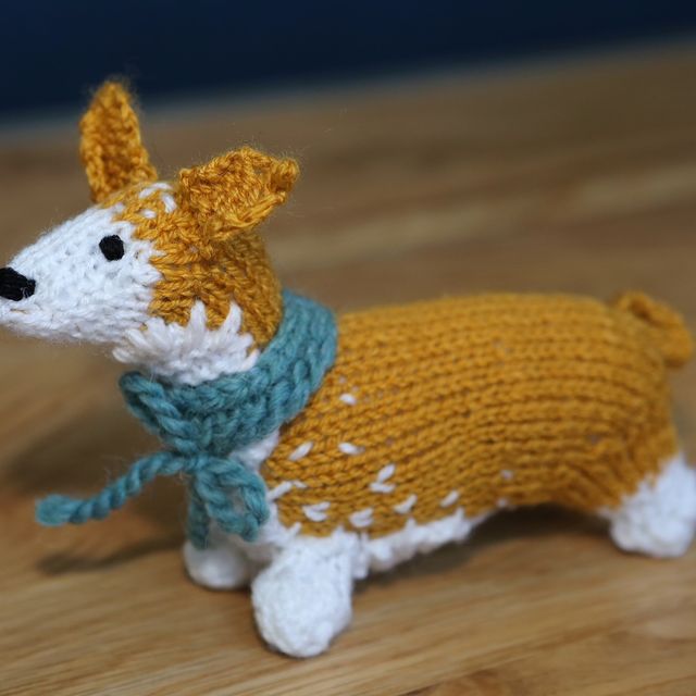 knitted corgis to celebrate queen's platinum jubilee