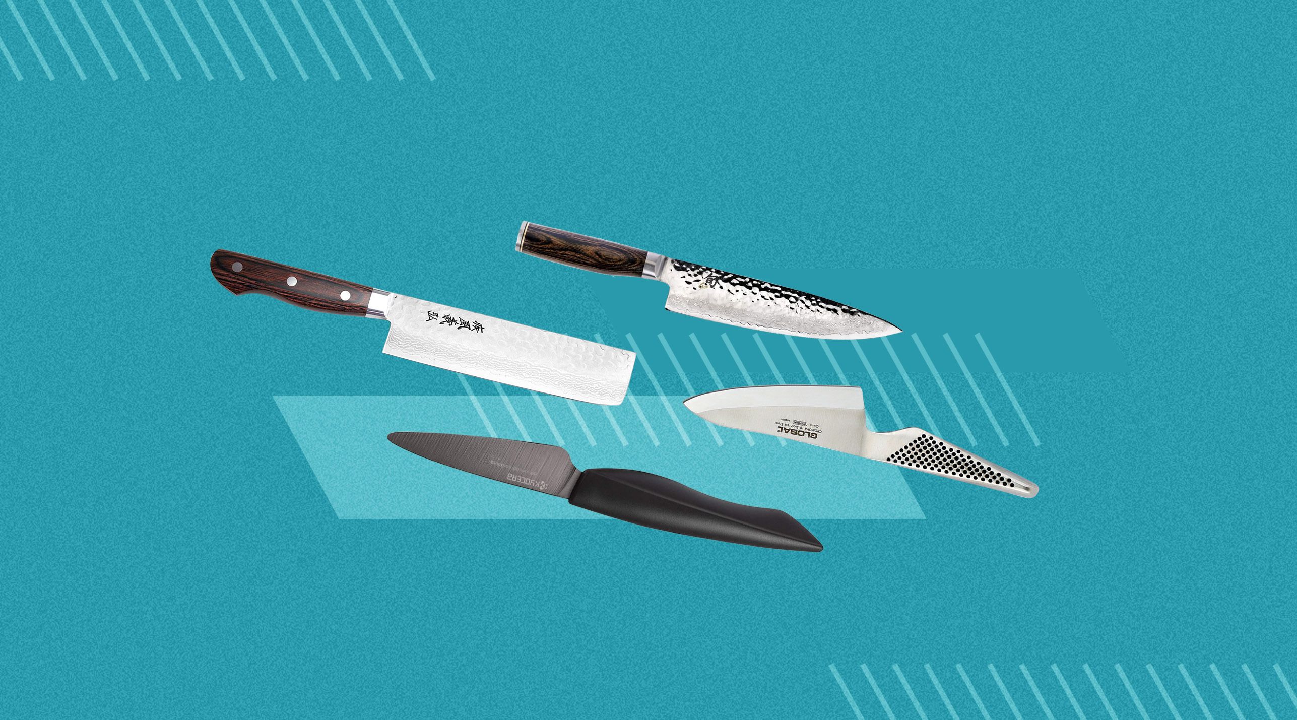 KYOCERA > Kyocera ultra-sharp lightweight, elegant ceramic steak knives