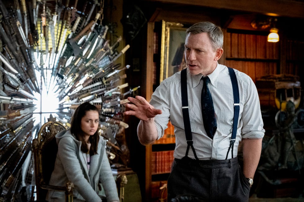 knives out, daniel craig, ana de armas