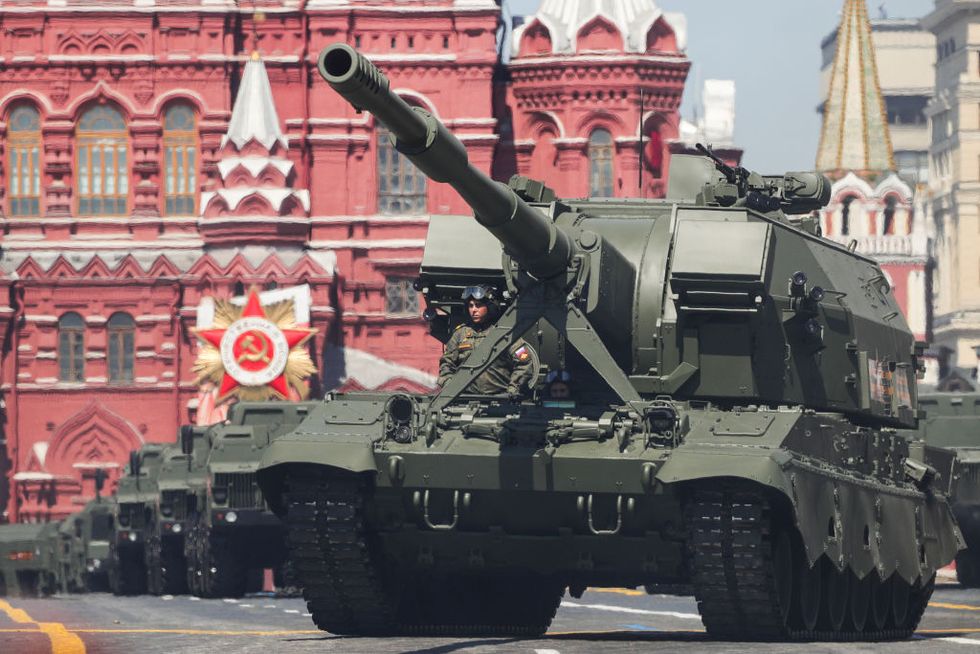 victory day military parade in moscow