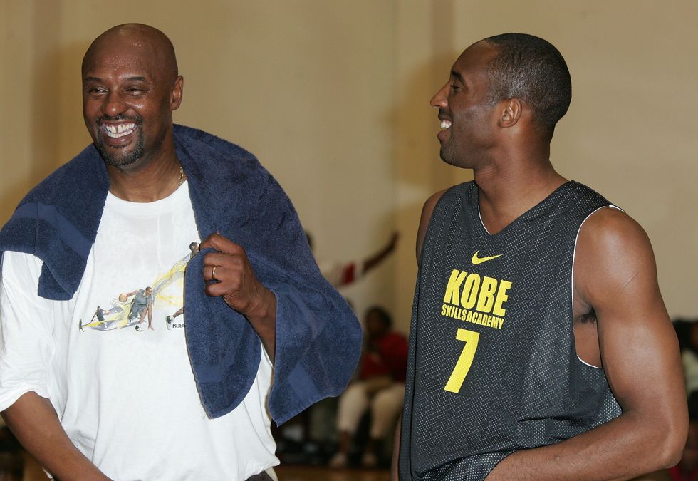 the kobe basketball academy コービー・ブライアントと父親