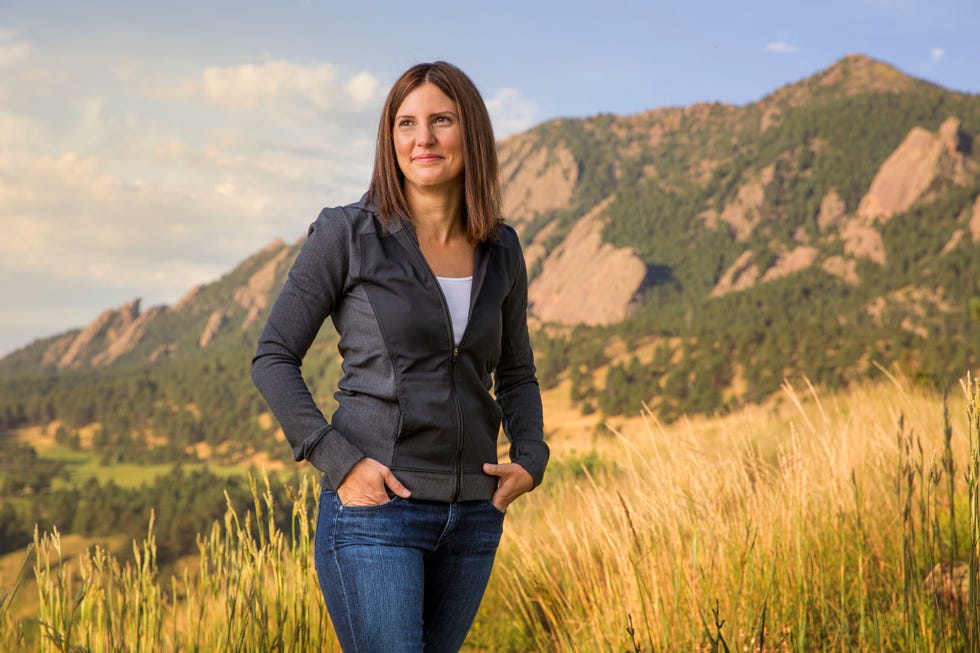 people in nature, photograph, jeans, beauty, grass, wilderness, outerwear, yellow, jacket, grassland,