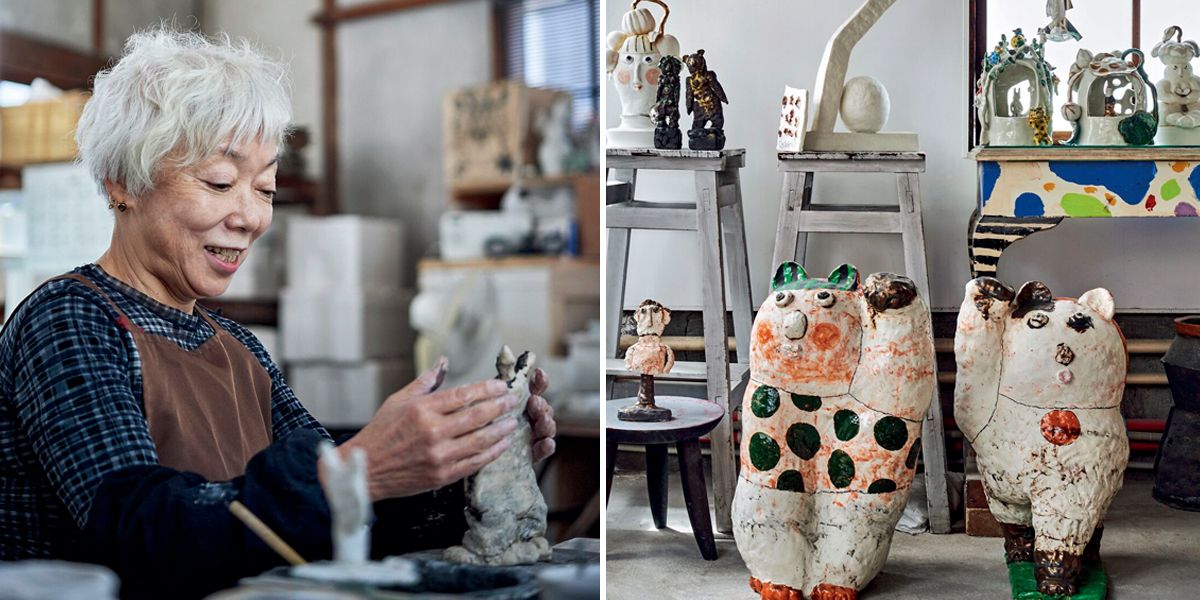 ポップな装飾陶磁器の先駆者｜陶芸・吉川千香子さん［いま注目したい 