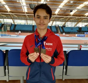 koji pérez, record de 60 metros sub18