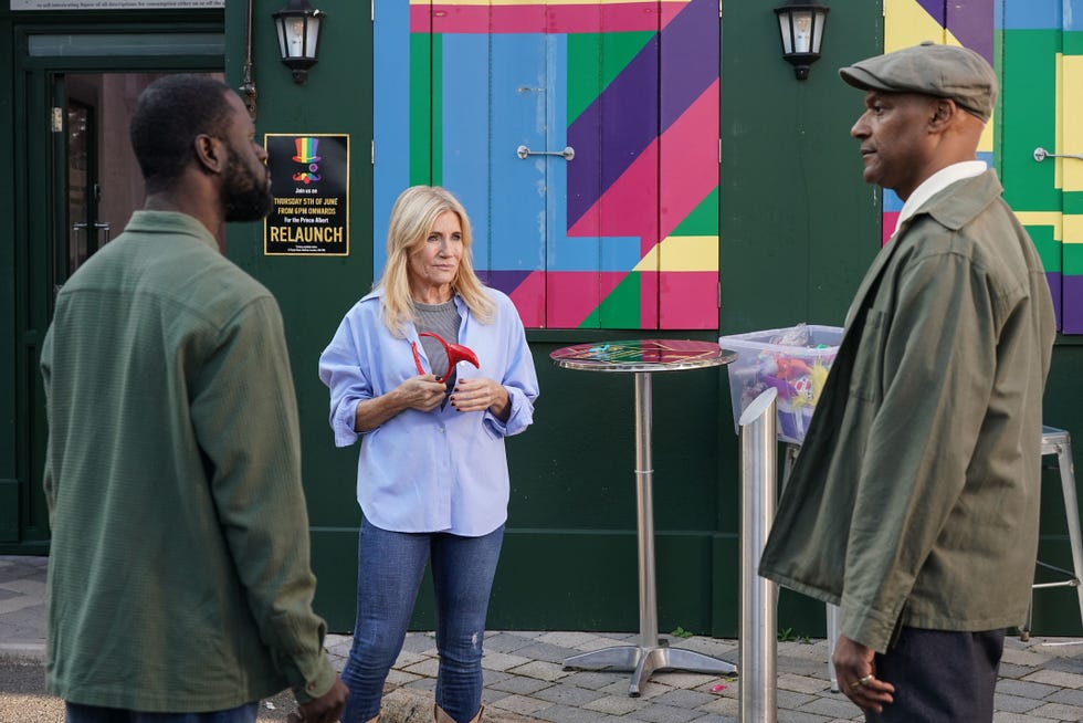 kojo, cindy beale, george knight, eastenders