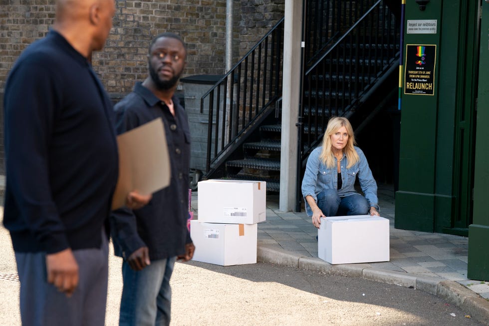 kojo, cindy beale, george knight, eastenders