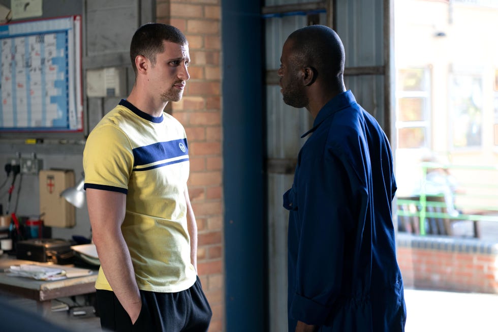 harry mitchell, kojo, eastenders