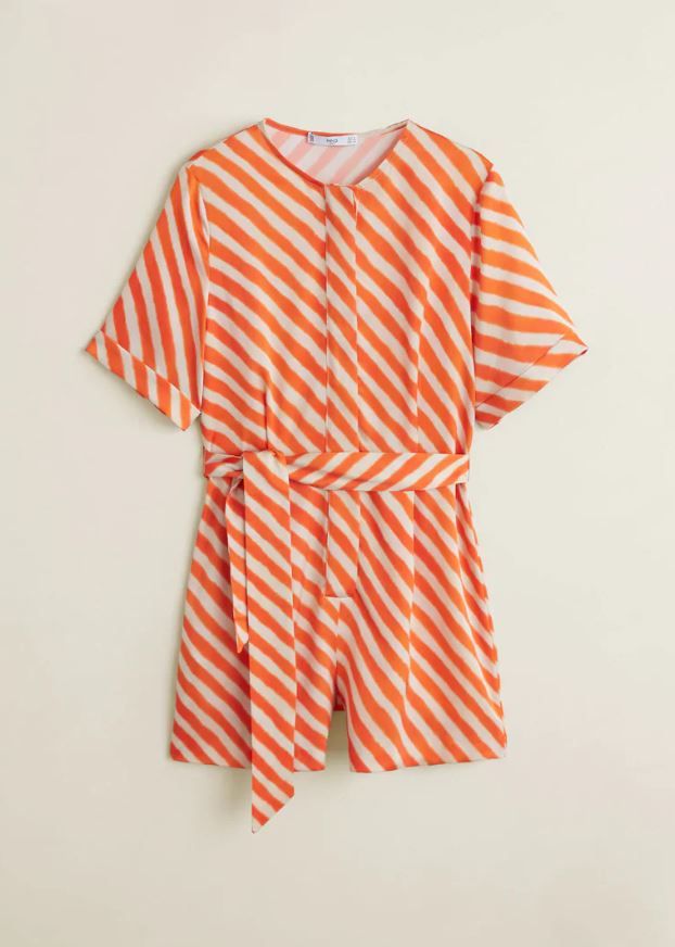 Clothing, Orange, Sleeve, Product, Day dress, Peach, Pattern, Pattern, Cover-up, Baby & toddler clothing, 