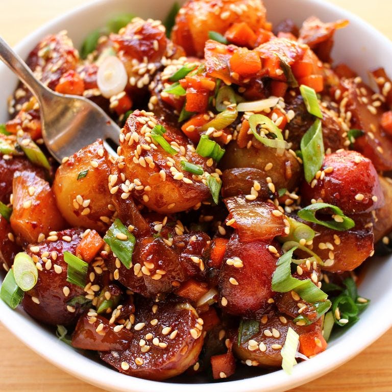 gamja jorim korean potatoes