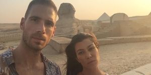 Kourtney Kardashian on vacation in Egypt with boyfriend