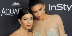 Kourtney Kardashian and Kylie Jenner