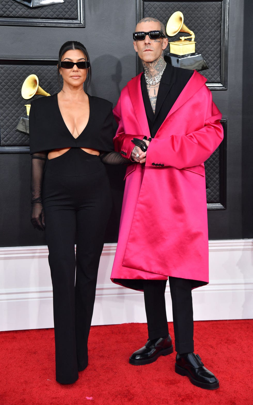 Travis Barker and Kourtney Kardashian marry secretly after Grammys