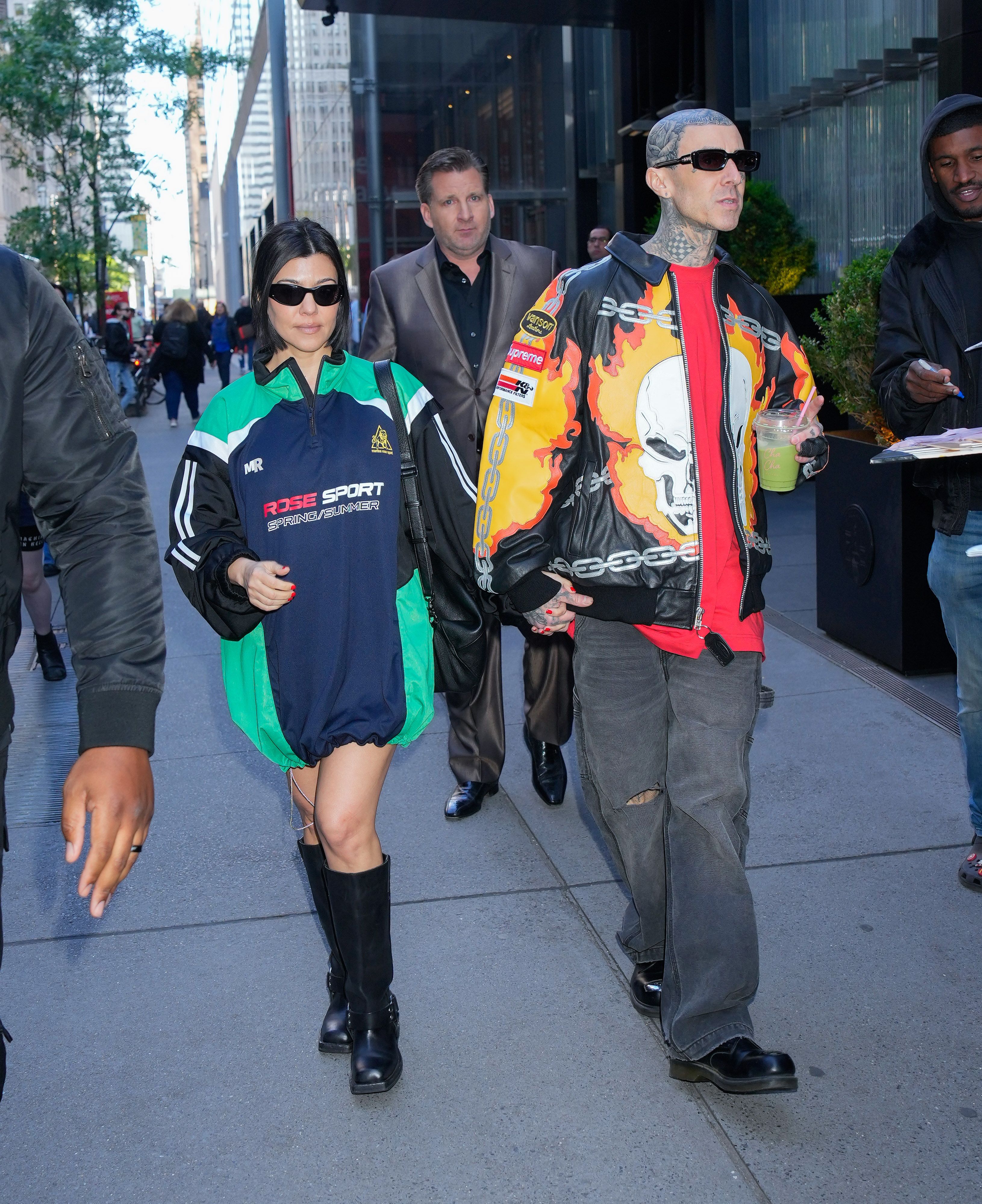 Kourtney Kardashian Goes Without Pants In NYC