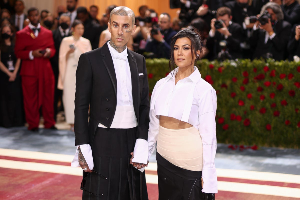 Why Kourtney Kardashian and Travis Barker Skipped 2024 Met Gala