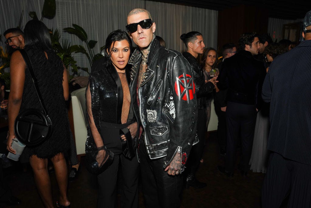 preview for Kourtney Kardashian and Travis Barker's relationship timeline