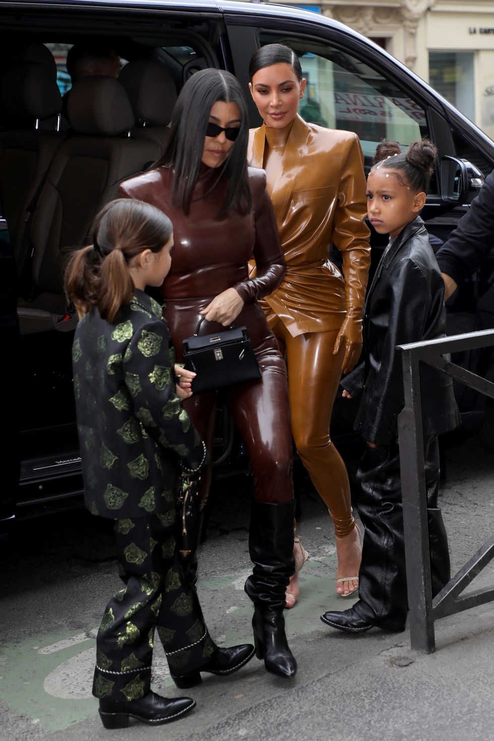 Photos from The Kardashians at Paris Fashion Week 2020