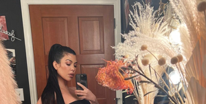 kourtney kardashian responds to criticism of pregnancy at 44
