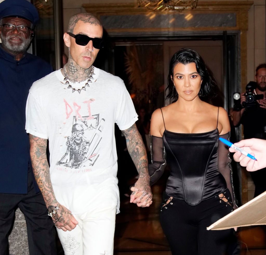 Travis Barker dice cuál sería el nombre de su hijo con Kourtney