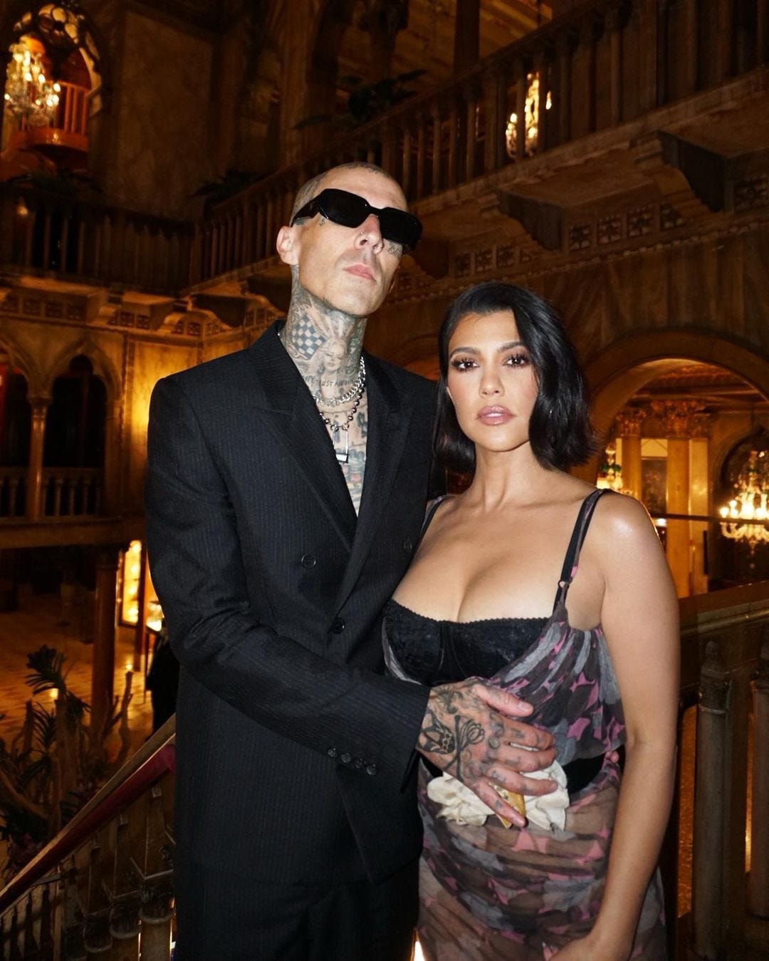 Kourtney Kardashian and Travis Barker's Wedding and Baby Plans So Far