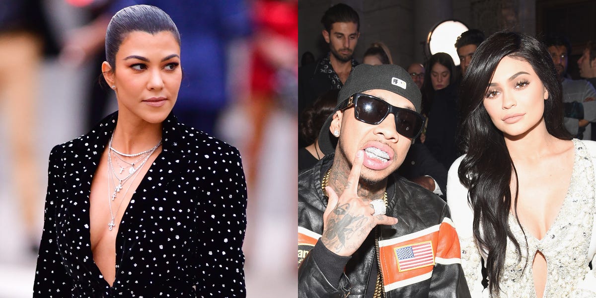 Kourtney Kardashian Had a Snarky Reply to Tyga’s Claim He’s Responsible ...