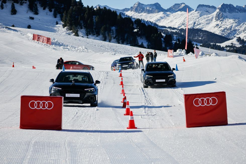 audi winter driving experience